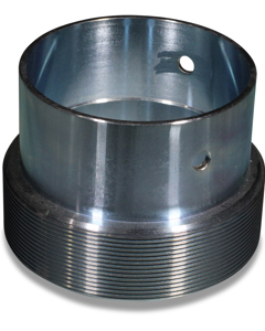 Adapter nipple 4 1/2" f/fill tube silo